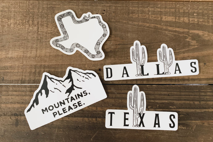 Weatherproof Sticker Pack